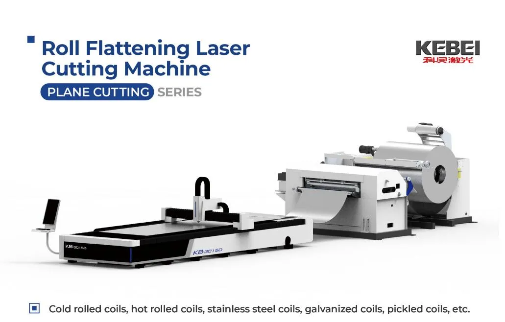 Roll Flattening Laser Cutting Machine Plane Cutting Series Processing Width 3000mm