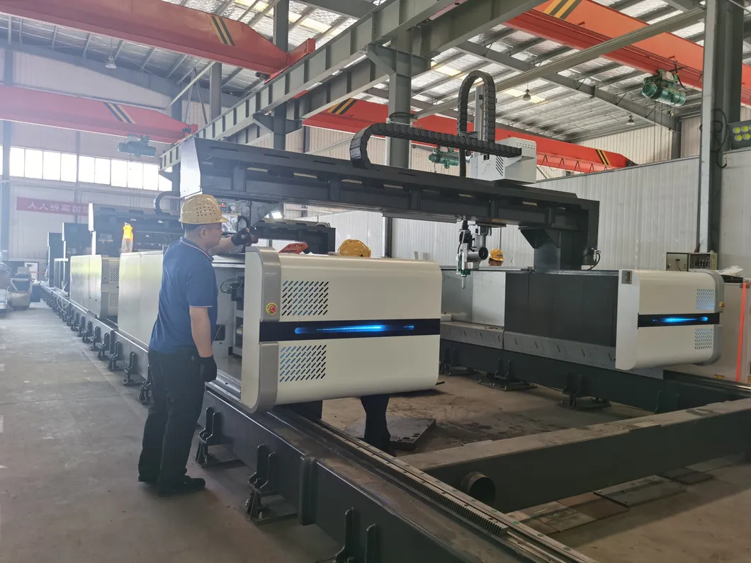 Gantry Type Fiber Laser Cutting CNC Machine